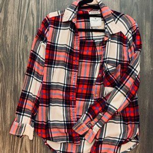 American eagle boyfriend fit flannel